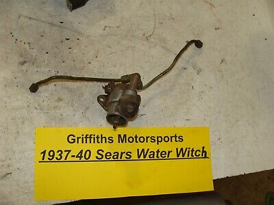 1936-40 Sears Water Witch Outboard Mb-10 Carb Carburetor Fuel Line Adj Knob