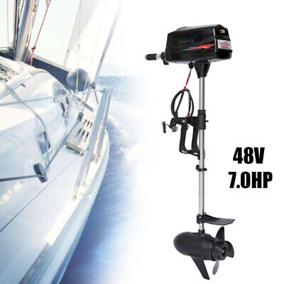 48v 1800w Electric Outboard Trolling Motor Dinghy Fishing Boat Engine Hangkai